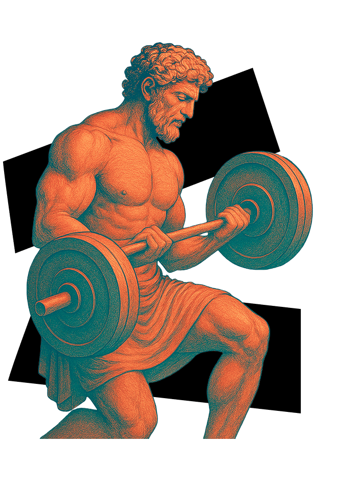 Atlas lifting weights